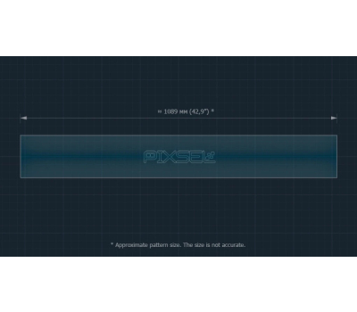Захисне скло Pixsel на монітор AUDI E5 43.3“ 2025 - (гібридне глянець)