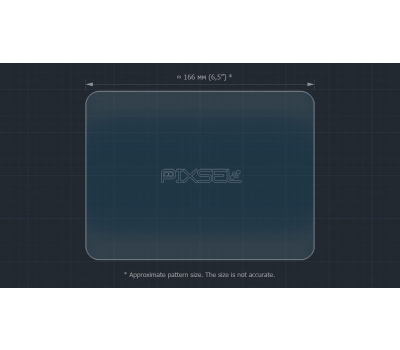 Защитное стекло Pixsel на монитор CHRYSLER 200 - 8.1“ 2013 - 2016 (гибридное мат)
