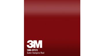 3M 1080 SP 273 Satin Vampire Red 1.524 m