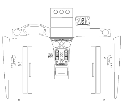 Выкройка для салона BENTLEY CONTINENTAL 2023