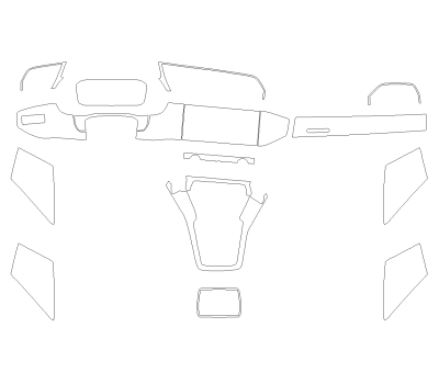 Викрійка для салону AUDI Q3 SUV 2023