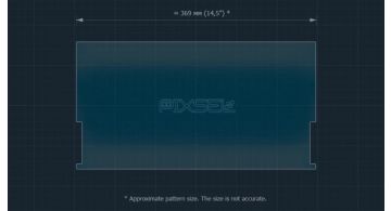 Захисне скло Pixsel на монітор HUMMER EV 16.5“ 2022 - (гібридне глянець)