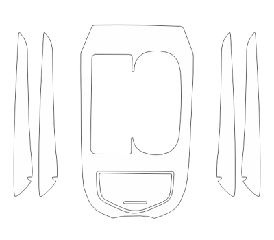 Комплект викрійок для салону MASERATI GHIBLI BASE 2014