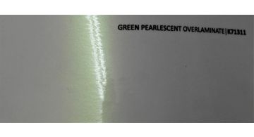 KPMF K71311 Gloss Green Pearlescent Overlaminate 1.524 m 