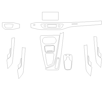 Викрійка для салону AUDI A5 2023