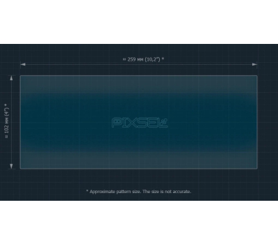 Защитное стекло Pixsel на монитор CITROEN SPACETOURER 11“ 2024 - (гибридное мат)