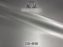 Omega Skinz OS-812 Carbon Silver - Матовая серебристая карбоновая пленка 1.524 m