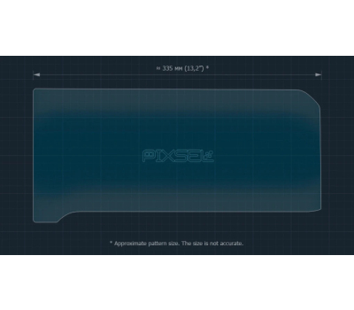 Захисне скло Pixsel на монітор TOYOTA LAND CRUISER 250 14.5“ 2024 - (гібридне мат)