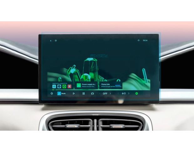 Защитное стекло Pixsel на монитор GEELY STAR WISH 11.8“ 2024 - (гибридное мат)