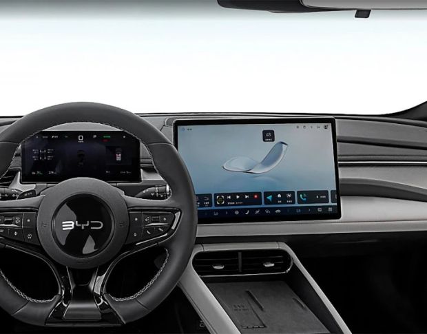 Защитное стекло Pixsel на монитор BYD SEAL 06 GT 16.2“ 2024 - (гибридное мат)