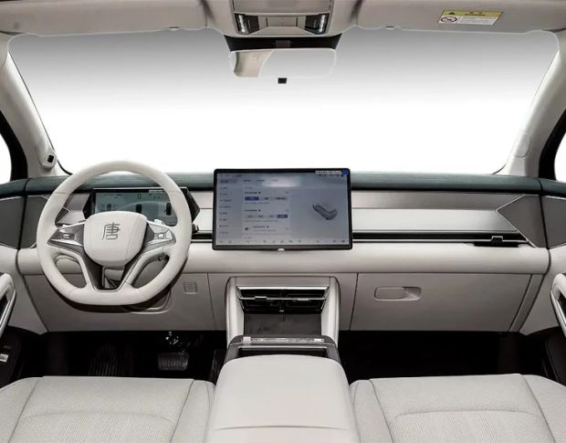 Защитное стекло Pixsel на приборную панель BYD TANG L 11.2“ 2025 - (гибридное мат)