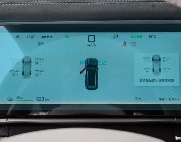 Защитное стекло Pixsel на приборную панель BYD TANG L 11.2“ 2025 - (гибридное мат)