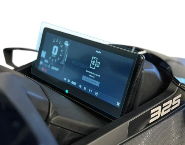 Защитное стекло Pixsel на спидометр гидроцикла BRP SEA-DOO RXT-X 325 2024 8.4“ (гибридное мат)