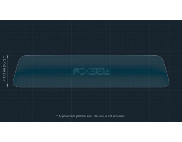 Захисне скло Pixsel на монітор ORA 03 GT 25.6“ 2025 - (гібридне глянець)