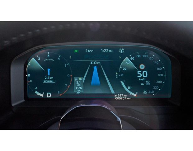Захисне скло Pixsel на панель приладів MITSUBISHI OUTLANDER 12.1“ 2025 - (гібридне мат)