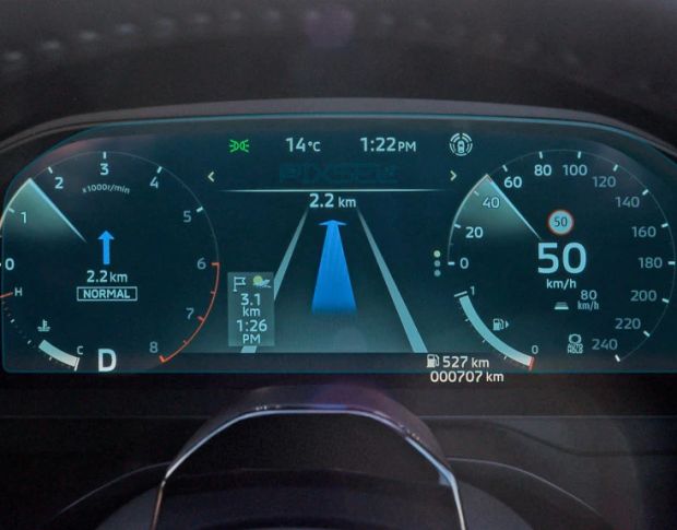 Захисне скло Pixsel на панель приладів MITSUBISHI OUTLANDER 12.1“ 2025 - (гібридне мат)