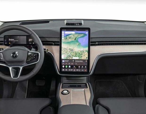 Захисне скло Pixsel на монітор VOLVO EX90 16“ 2024 - (гібридне мат)