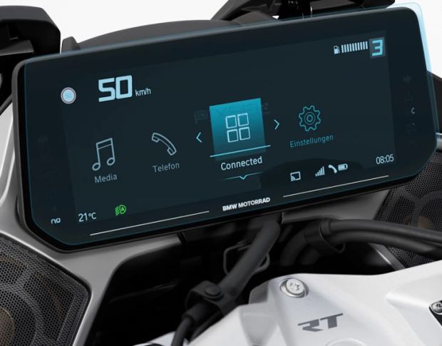 Захисне скло Pixsel на спідометр мотоцикла BMW R1300 RT 2025 13“ (гібридне мат)
