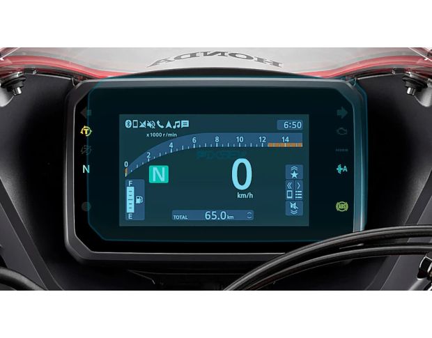 Захисне скло Pixsel на спідометр мотоцикла HONDA CBR650R 2025 7.1“ (гібридне глянець)