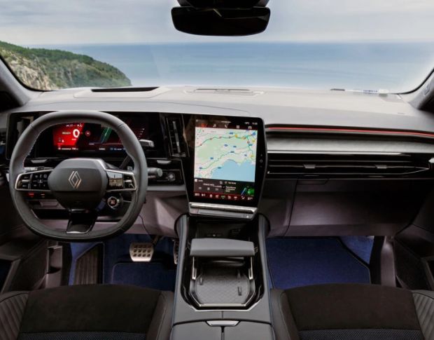 Защитное стекло Pixsel на приборную панель RENAULT RAFALEL 16.4“ 2023 - (гибридное глянец)