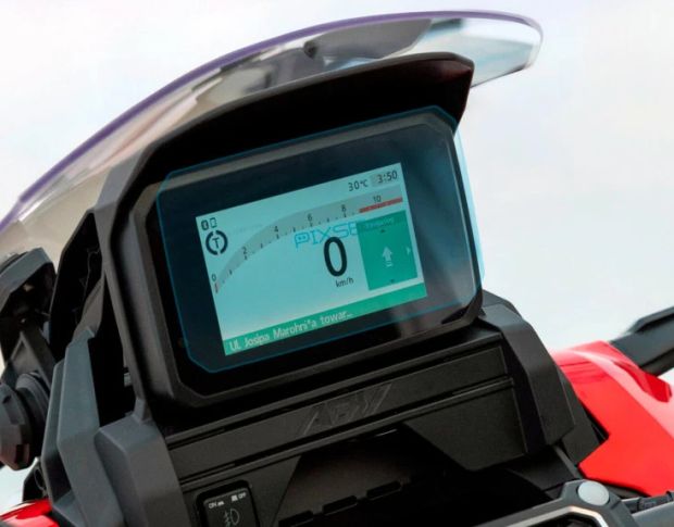 Захисне скло Pixsel на спідометр мотоцикла HONDA ADV350 2025 7.1“ (гібридне глянець)