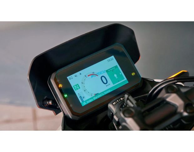 Защитное стекло Pixsel на спидометр мотоцикла HONDA HORNET / R 500 / 1000 / NX 2024 7.1“ (гибридное глянец)
