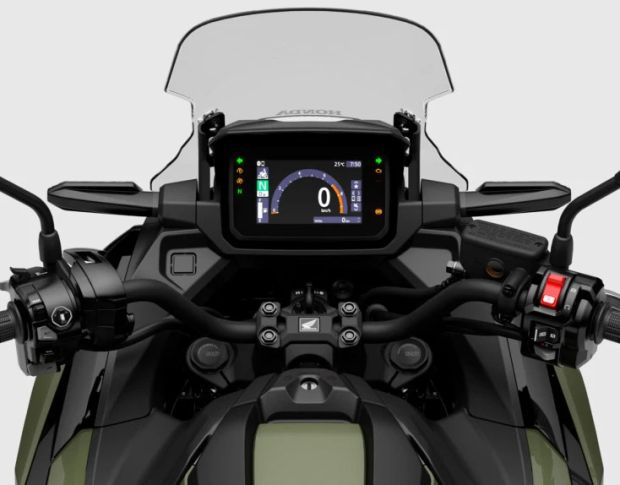 Захисне скло Pixsel на спідометр мотоцикла HONDA NC750X 2025 7.1“ (гібридне глянець)
