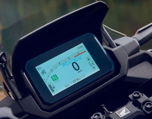 Захисне скло Pixsel на спідометр мотоцикла HONDA NC750X 2025 7.1“ (гібридне глянець)