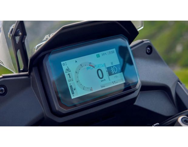 Захисне скло Pixsel на спідометр мотоцикла HONDA XL750 TRANSALP 7.1“ (гібридне глянець)