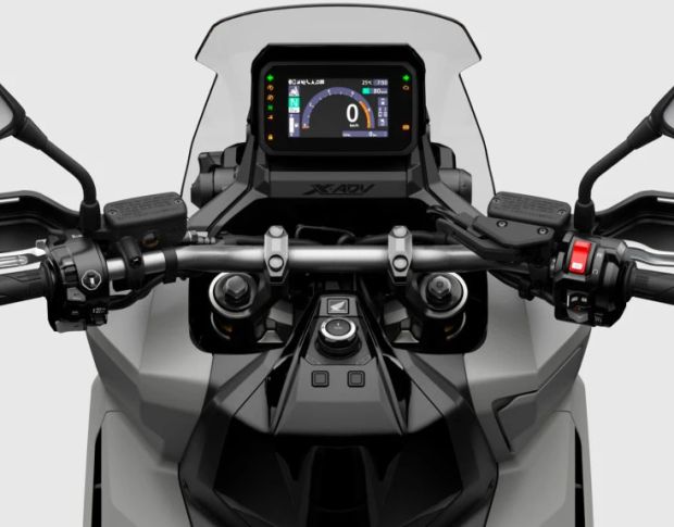 Защитное стекло Pixsel на спидометр мотоцикла HONDA X-ADV 2025 7.1“ (гибридное глянец)