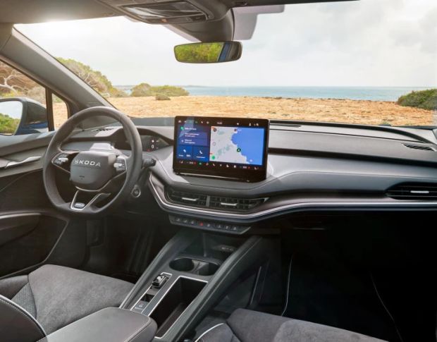 Захисне скло Pixsel на панель приладів SKODA ELROQ 9.2“ 2025 - (гібридне глянець)