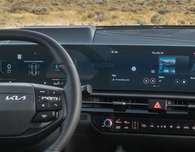 Защитное стекло Pixsel на приборную панель KIA SPORTAGE 28.5“ 2025 - (гибридное мат)