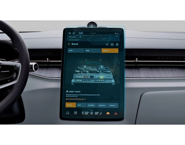 Защитное стекло Pixsel на монитор POLESTAR 3 16“ 2024 - (гибридное мат)