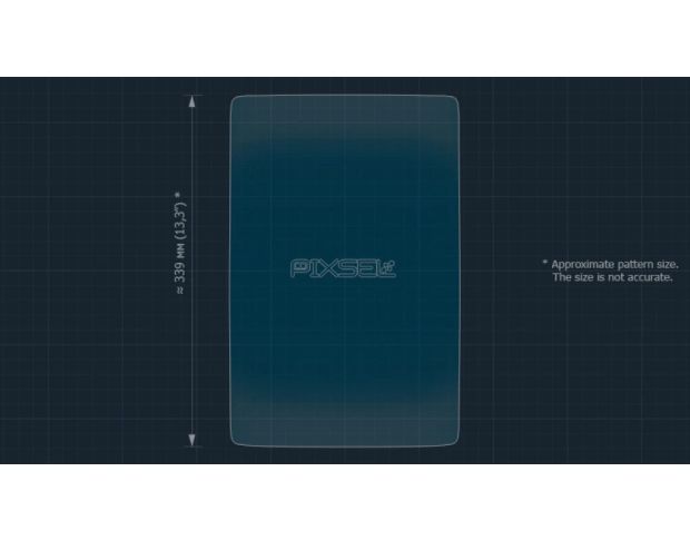 Защитное стекло Pixsel на монитор POLESTAR 3 16“ 2024 - (гибридное мат)