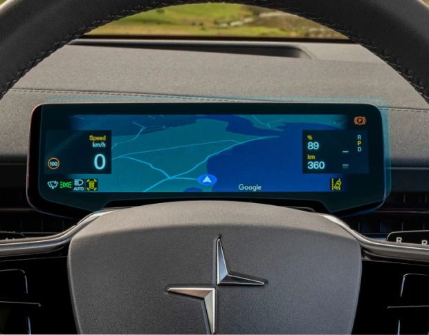 Захисне скло Pixsel на панель приладів POLESTAR 3 10“ 2024 - (гібридне мат)