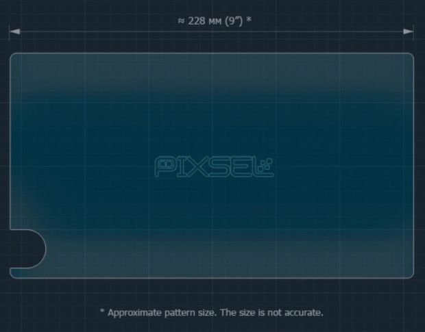 Захисне скло Pixsel на монітор TOYOTA LAND CRUISER 250 10.3“ 2024 - (гібридне глянець)