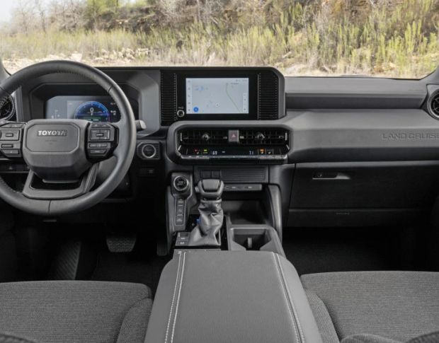 Захисне скло Pixsel на монітор TOYOTA LAND CRUISER 250 10.3“ 2024 - (гібридне глянець)