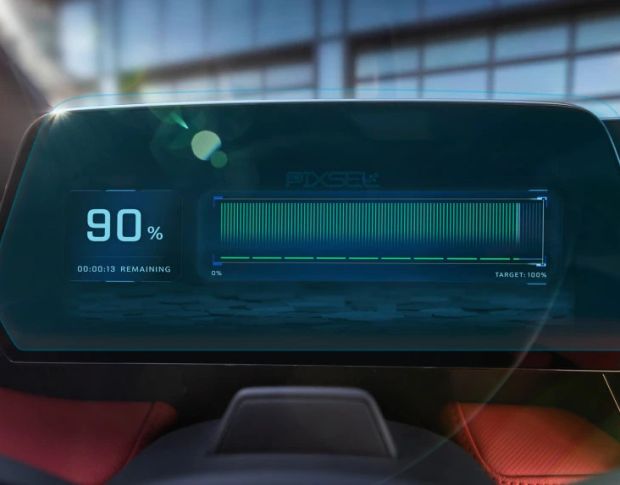 Захисне скло Pixsel на панель приладів CHEVROLET BLAZER 15“ 2023 - (гібридне мат)