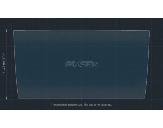 Захисне скло Pixsel на монітор VOLKSWAGEN CARAVELLE 11.3“ 2020 - 2024 (гібридне глянець)