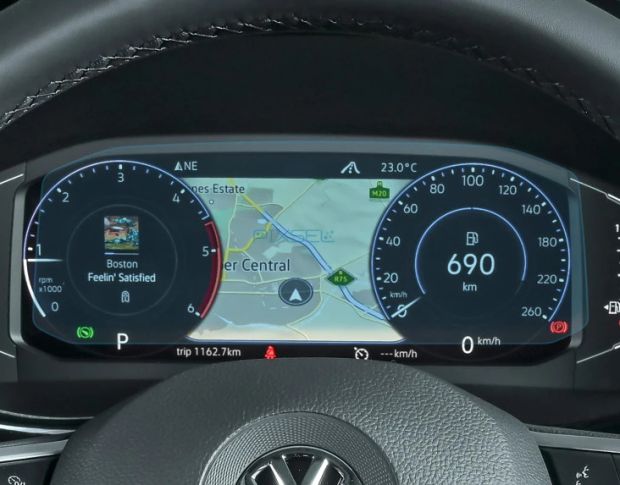 Захисне скло Pixsel на панель приладів VOLKSWAGEN CARAVELLE 9.9“ 2020 - 2024 (гібридне глянець)