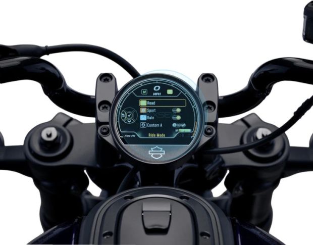 Защитное стекло Pixsel на спидометр мотоцикла HARLEY-DAVIDSON 2024 SPORTSTER S 5“ (гибридное глянец)