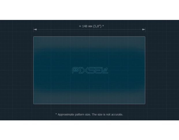 Захисне скло Pixsel на монітор LAND ROVER DISCOVERY 6.8“ 2009 - 2016 (гібридне глянець)