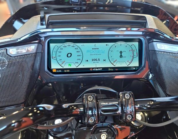Захисне скло Pixsel на спідометр мотоцикла HARLEY-DAVIDSON 2025 ROAD GLIDE 13.5“ (гібридне мат)