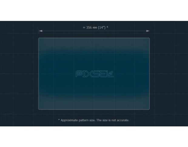 Захисне скло Pixsel на монітор XIAOMI YU7 16.7“ 2025 - (гібридне мат)