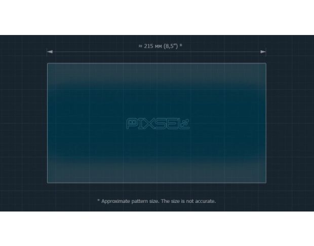 Захисне скло Pixsel на монітор CITROEN C4 CACTUS 9.7“ 2014 - 2018 (гібридне мат)