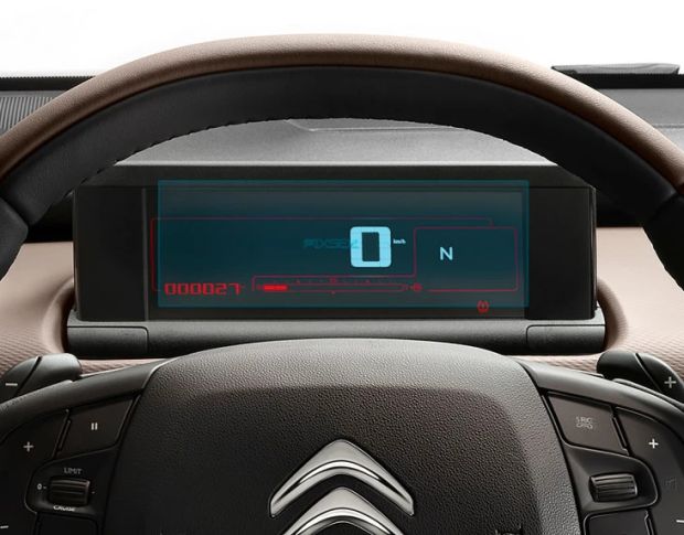 Захисне скло Pixsel на панель приладів CITROEN C4 CACTUS 7.1“ 2014 - 2018 (гібридне мат)