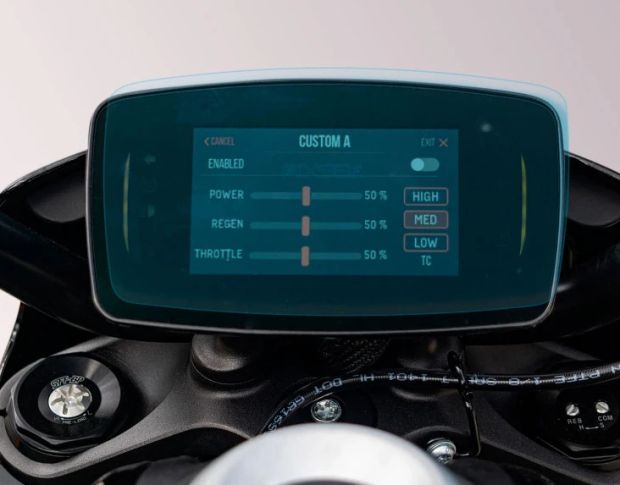 Захисне скло Pixsel на спідометр мотоцикла LIVEWIRE 2022 ONE 7.5“ (гібридне глянець)