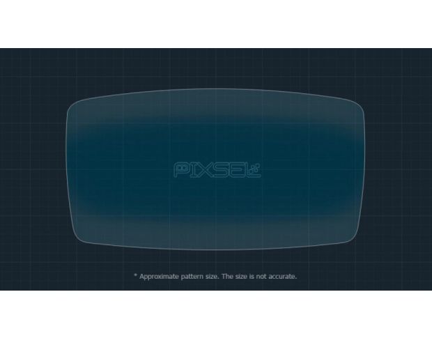 Захисне скло Pixsel на спідометр мотоцикла LIVEWIRE 2022 ONE 7.5“ (гібридне глянець)