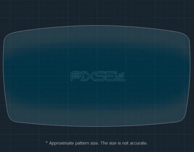 Захисне скло Pixsel на спідометр мотоцикла LIVEWIRE 2022 ONE 7.5“ (гібридне глянець)