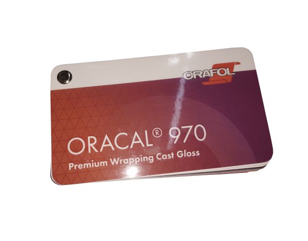 Каталог глянцевих автомобільних плівок Oracal 970 RA